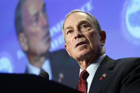 New York City Mayor Michael Bloomberg makes remarks on curbing gun violence to the U.S. Conference of Mayors winter meeting in Washington, J New York City Mayor Michael Bloomberg makes remarks on curbing gun violence to the U.S. Conference of Mayors winter meeting in Washington, J