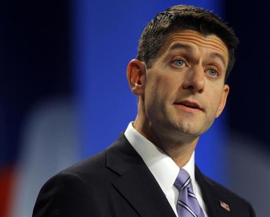 Republican Vice-Presidential candidate and Wisconsin representative Paul Ryan (R-WI) speaks at the Values Voter Summit in Washington Septemb Republican Vice-Presidential candidate and Wisconsin representative Paul Ryan (R-WI) speaks at the Values Voter Summit in Washington Septemb