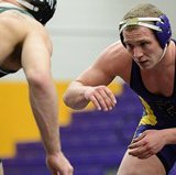 UW Stevens Point Wrestling.  Photo courtesy of UWSP Athletics Dept.