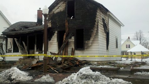 Fire damage at 1331 3rd Street in Wausau, WI
