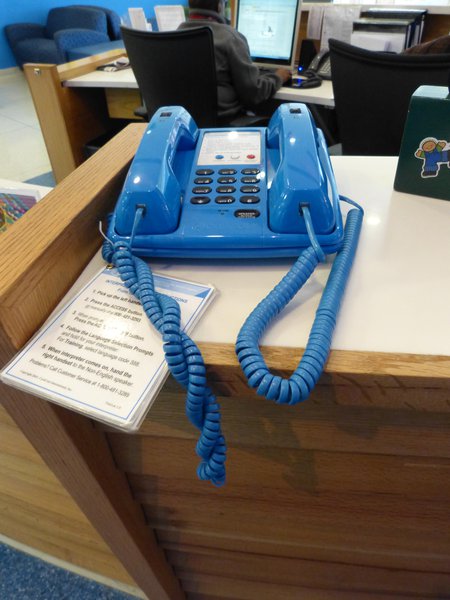 Translation phone allows communication with patients and families in any language
