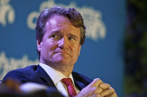Bank of America Corp Chief Executive Officer Brian Moynihan looks on during the Charlotte Chamber's Economic Outlook Conference in Charlotte Bank of America Corp Chief Executive Officer Brian Moynihan looks on during the Charlotte Chamber's Economic Outlook Conference in Charlotte