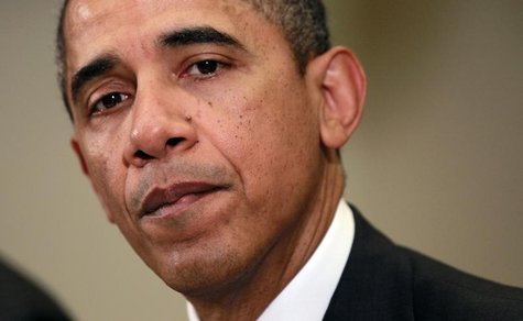 U.S. President Barack Obama is pictured as he meets with police chiefs from three U.S. communities scarred by mass shootings last year to ta U.S. President Barack Obama is pictured as he meets with police chiefs from three U.S. communities scarred by mass shootings last year to ta