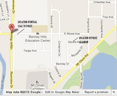 Two locations not far from each other Two locations not far from each other