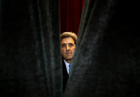 File photo of Secretary of State-designate John Kerry in Columbia January 30, 2004. REUTERS/Kevin Lamarque File photo of Secretary of State-designate John Kerry in Columbia January 30, 2004. REUTERS/Kevin Lamarque