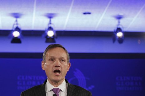 Barclays PLC Chief Executive Antony Jenkins speaks during the first day of the Clinton Global Initiative 2012 (CGI) in New York, September 2 Barclays PLC Chief Executive Antony Jenkins speaks during the first day of the Clinton Global Initiative 2012 (CGI) in New York, September 2
