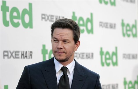 Cast member Mark Wahlberg poses at the premiere of "Ted" at the Grauman's Chinese theatre in Hollywood, California June 21, 2012. The movie Cast member Mark Wahlberg poses at the premiere of "Ted" at the Grauman's Chinese theatre in Hollywood, California June 21, 2012. The movie