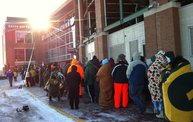 Fans Froze in Line for Donald Driver Retirement Ceremony Tickets: Cover Image
