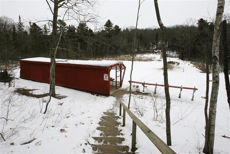 The Spurwink Rod and Gun Club firing range in Cape Elizabeth, Maine is seen January 28, 2013. Last year the club required all 300 of its mem The Spurwink Rod and Gun Club firing range in Cape Elizabeth, Maine is seen January 28, 2013. Last year the club required all 300 of its mem