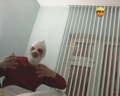 Sergei Filin, artistic director of Russia's prestigious Bolshoi Ballet, gestures during an interview in a still image from footage shot by R Sergei Filin, artistic director of Russia's prestigious Bolshoi Ballet, gestures during an interview in a still image from footage shot by R