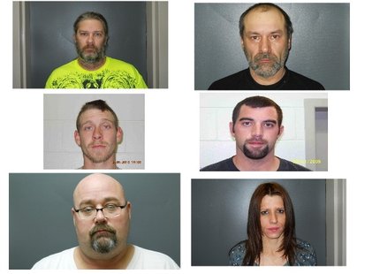 Mike Jones top left,
Rico Ugoletti top right,
William Grimes center left,
Ryan Coulson center right,
William Bailey lower left,
Sherry Parsons lower right Mike Jones top left,
Rico Ugoletti top right,
William Grimes center left,
Ryan Coulson center right,
William Bailey lower left,
Sherry Parsons lower right