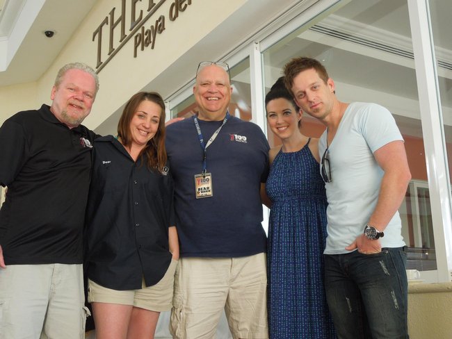 Thompson Square with Dan, Charli, and Bear in Mexico