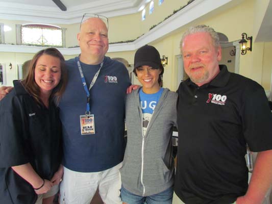 Jana Kramer with Charli, Bear, and Dan Stone
