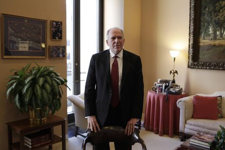 John Brennan, nominee for CIA Director, arrives at a meeting with Senate Intelligence Committee Chairman Dianne Feinstein (D-CA) on Capitol John Brennan, nominee for CIA Director, arrives at a meeting with Senate Intelligence Committee Chairman Dianne Feinstein (D-CA) on Capitol