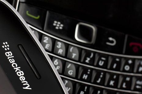 Research in Motion (RIM) BlackBerry smartphone handsets are pictured in this illustration picture taken in Lavigny, July 21, 2012. REUTERS/V Research in Motion (RIM) BlackBerry smartphone handsets are pictured in this illustration picture taken in Lavigny, July 21, 2012. REUTERS/V