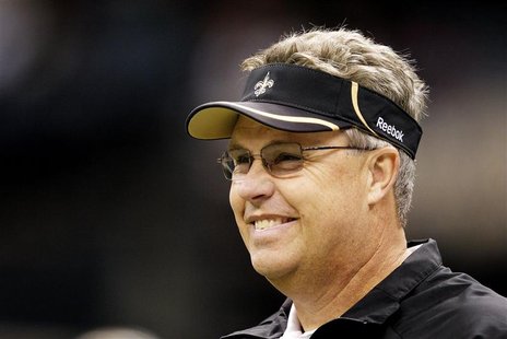 New Orleans Saints Defensive Coordinator Gregg Williams watches his team prepare for their NFL football game against Tampa Bay Buccaneers in New Orleans Saints Defensive Coordinator Gregg Williams watches his team prepare for their NFL football game against Tampa Bay Buccaneers in