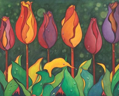 "Clothed in Splendor" - the 2013 Tulip Time Festival Official Poster by Maggie Schultz (courtesy Tulip Time Festival) "Clothed in Splendor" - the 2013 Tulip Time Festival Official Poster by Maggie Schultz (courtesy Tulip Time Festival)