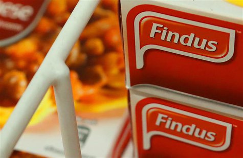 Findus products are display in a store in Edinburgh, Scotland February 8, 2013. REUTERS/David Moir Findus products are display in a store in Edinburgh, Scotland February 8, 2013. REUTERS/David Moir