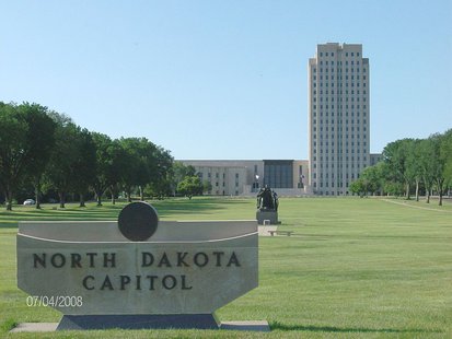 North Dakota state capitol in Bismark, N.D. - Photo by Xnatedawgx North Dakota state capitol in Bismark, N.D. - Photo by Xnatedawgx