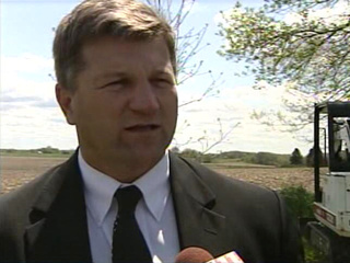 Dodge Co. Sheriff Todd Nehls is shown in this still frame taken from video shot May 11, 2009. (courtesy of FOX 11). Dodge Co. Sheriff Todd Nehls is shown in this still frame taken from video shot May 11, 2009. (courtesy of FOX 11).