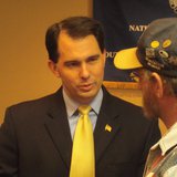 Governor Scott Walker at NRA Convention in Wausau WI 