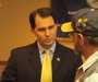 Governor Scott Walker at NRA Convention in Wausau WI 