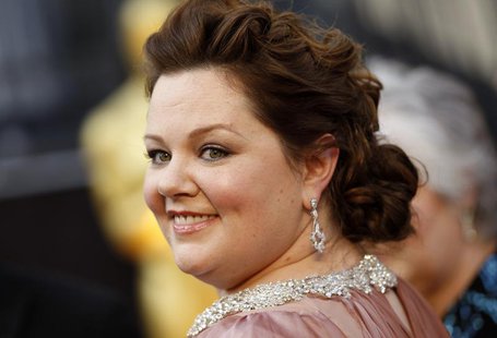 Melissa McCarthy, best supporting actress nominee for her role in "Bridesmaids", arrives at the 84th Academy Awards in Hollywood, California Melissa McCarthy, best supporting actress nominee for her role in "Bridesmaids", arrives at the 84th Academy Awards in Hollywood, California