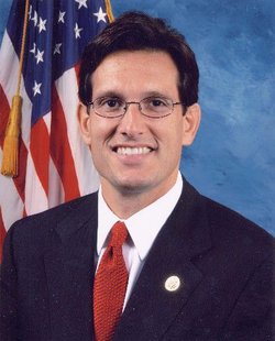 Representative Eric Cantor (R-VA) - Public domain photo Representative Eric Cantor (R-VA) - Public domain photo