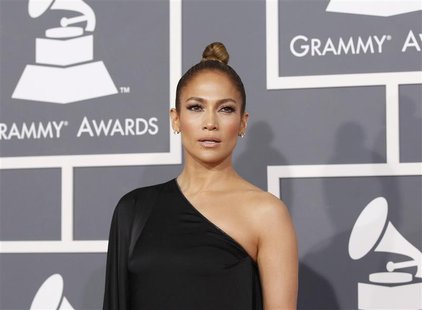 Jennifer Lopez arrives at the 55th annual Grammy Awards in Los Angeles, California February 10, 2013. REUTERS/Mario Anzuoni Jennifer Lopez arrives at the 55th annual Grammy Awards in Los Angeles, California February 10, 2013. REUTERS/Mario Anzuoni