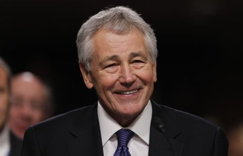 Former U.S. Senator Chuck Hagel (R-NE) testifies during a Senate Armed Services Committee hearing on his nomination to be Defense Secretary, Former U.S. Senator Chuck Hagel (R-NE) testifies during a Senate Armed Services Committee hearing on his nomination to be Defense Secretary,