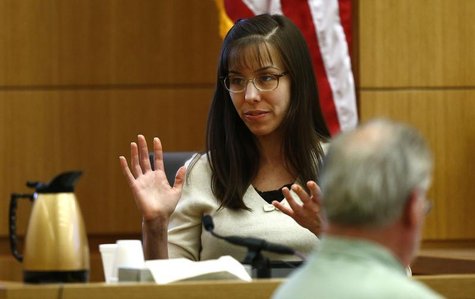 Jodi Arias gives testimony during her court appearance at the Maricopa County Superior Court in Phoenix, Arizona, February 11, 2013. REUTERS Jodi Arias gives testimony during her court appearance at the Maricopa County Superior Court in Phoenix, Arizona, February 11, 2013. REUTERS