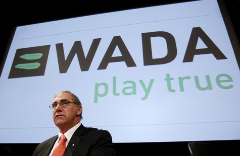 World Anti-Doping Agency (WADA) President John Fahey looks on before the WADA Media Symposium at the Olympic Museum in Lausanne in this Febr World Anti-Doping Agency (WADA) President John Fahey looks on before the WADA Media Symposium at the Olympic Museum in Lausanne in this Febr