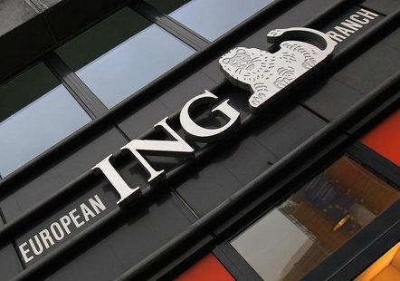 The logo of ING bank is seen outside an office in central Brussels November 7, 2012. REUTERS/Yves Herman The logo of ING bank is seen outside an office in central Brussels November 7, 2012. REUTERS/Yves Herman