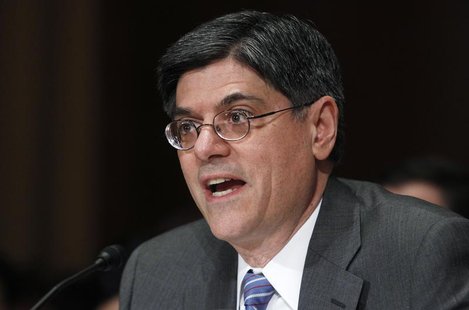 Jack Lew, U.S. President Barack Obama's nominee to lead the Treasury Department, testifies before a Senate Finance Committee confirmation he Jack Lew, U.S. President Barack Obama's nominee to lead the Treasury Department, testifies before a Senate Finance Committee confirmation he