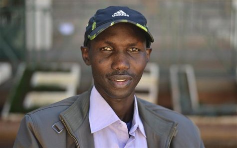 Wilson Kipsang, the 2012 London Marathon winner and Olympic bronze medallist, poses for a picture during a Reuters interview at his newly op Wilson Kipsang, the 2012 London Marathon winner and Olympic bronze medallist, poses for a picture during a Reuters interview at his newly op