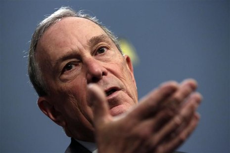 New York Mayor Michael Bloomberg unveils a proposed budget in the Blue Room of New York's City Hall in New York, January 29, 2013. REUTERS/R New York Mayor Michael Bloomberg unveils a proposed budget in the Blue Room of New York's City Hall in New York, January 29, 2013. REUTERS/R