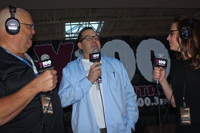 Dr. Pete of Northstar Dental, our 6am and 7am Angel of the Hour(s). He also brought in a $1,000 check.