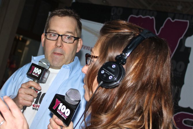 Dr. Pete of Northstar Dental, our 6am and 7am Angel of the Hour(s). He also brought in a $1,000 check.