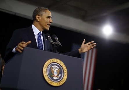 U.S. President Barack Obama delivers remarks on education for young children in Decatur, Georgia, February 14, 2013. REUTERS/Jason Reed U.S. President Barack Obama delivers remarks on education for young children in Decatur, Georgia, February 14, 2013. REUTERS/Jason Reed