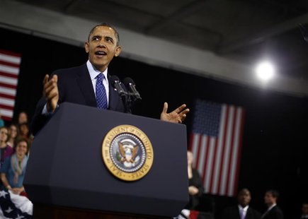 U.S. President Barack Obama delivers remarks on education for young children in Decatur, Georgia, February 14, 2013. REUTERS/Jason Reed U.S. President Barack Obama delivers remarks on education for young children in Decatur, Georgia, February 14, 2013. REUTERS/Jason Reed