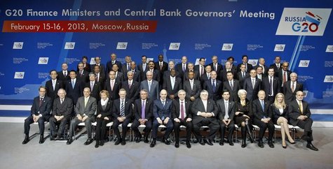Finance ministers and central bank governors pose for a family photo during a meeting of G20 finance ministers and central bank governors at Finance ministers and central bank governors pose for a family photo during a meeting of G20 finance ministers and central bank governors at