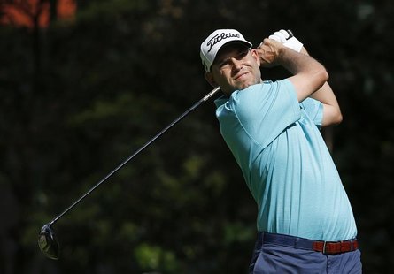 Bill Haas of the U.S. tees off on the 12th hole during the third round of the Northern Trust Open golf tournament at Riviera Country Club in Bill Haas of the U.S. tees off on the 12th hole during the third round of the Northern Trust Open golf tournament at Riviera Country Club in