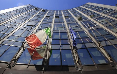 The headquarters of Italian defence and aerospace company Finmeccanica is seen in Rome May 3, 2012. REUTERS/Max Rossi The headquarters of Italian defence and aerospace company Finmeccanica is seen in Rome May 3, 2012. REUTERS/Max Rossi