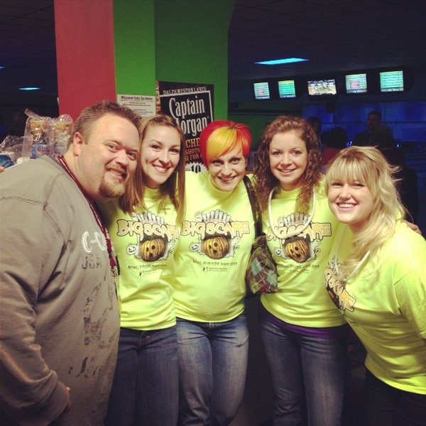 Bryan and Nikki with Big Brothers Big Sisters crew