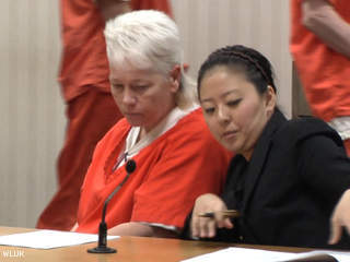 Dianna Siveny appears in Outagamie County court Feb. 18, 2013, on charges connected to the 2007 death of Lara Plamann. (courtesy of FOX 11). Dianna Siveny appears in Outagamie County court Feb. 18, 2013, on charges connected to the 2007 death of Lara Plamann. (courtesy of FOX 11).
