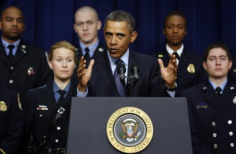 President Barack Obama discusses the automatic budget cuts scheduled to take effect next week, while in the South Court Auditorium in the Ei President Barack Obama discusses the automatic budget cuts scheduled to take effect next week, while in the South Court Auditorium in the Ei