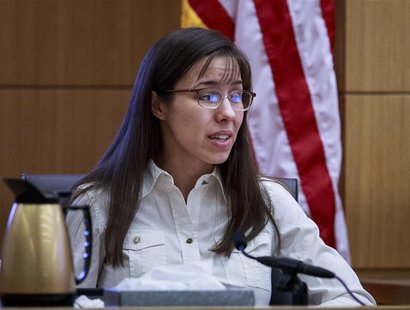 Jodi Arias testifies during her murder trial in Maricopa County Superior Court in Phoenix, Arizona February 19, 2013. REUTERS/Charlie Leight Jodi Arias testifies during her murder trial in Maricopa County Superior Court in Phoenix, Arizona February 19, 2013. REUTERS/Charlie Leight