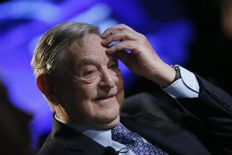 Billionaire investor George Soros of Soros Fund Management attends the annual meeting of the World Economic Forum (WEF) in Davos January 26, Billionaire investor George Soros of Soros Fund Management attends the annual meeting of the World Economic Forum (WEF) in Davos January 26,