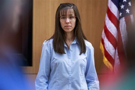 Defendant Jodi Arias testifies during her murder trial in Phoenix, Arizona February 20, 2013 for the June 4, 2008 death of Travis Alexander. Defendant Jodi Arias testifies during her murder trial in Phoenix, Arizona February 20, 2013 for the June 4, 2008 death of Travis Alexander.