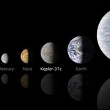 NASA's artist's illustration compares the planets in the Kepler-37 system to the moon and planets in the solar system. NASA's Kepler mission NASA's artist's illustration compares the planets in the Kepler-37 system to the moon and planets in the solar system. NASA's Kepler mission